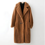 AMELIA WOOL JACKET (Brown XS) - | Zavonix