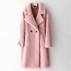 AMELIA WOOL JACKET (Brown XS) - | Zavonix