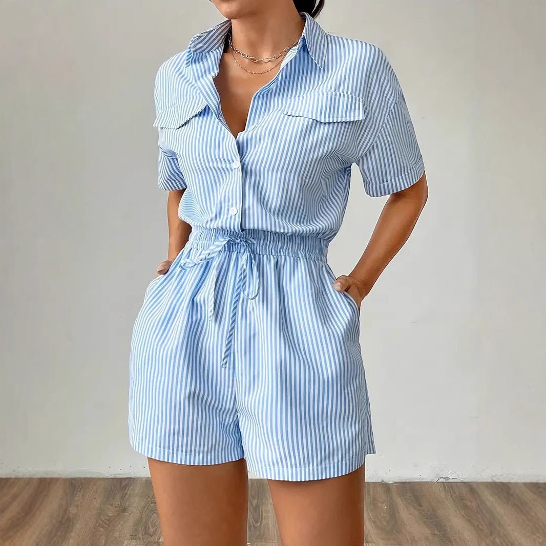Aveline Striped Romper product image 1