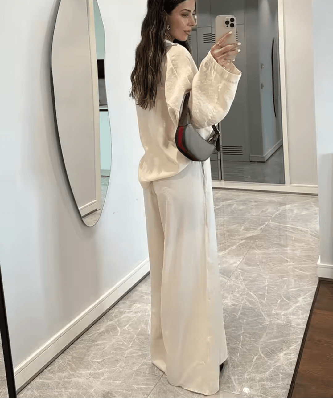 Avelisse Wide-Leg Elastic Trousers product image 3