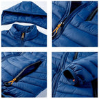 Avenlor WeatherShield Coat — Lightweight Insulated Water - Resistant Jacket (Green XS) - | Zavonix