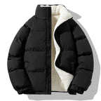 Aventur Men's Fleece Jacket | Quilted Warmth with Soft Fleece Lining (Black S) - Fleece Jackets | Zavonix