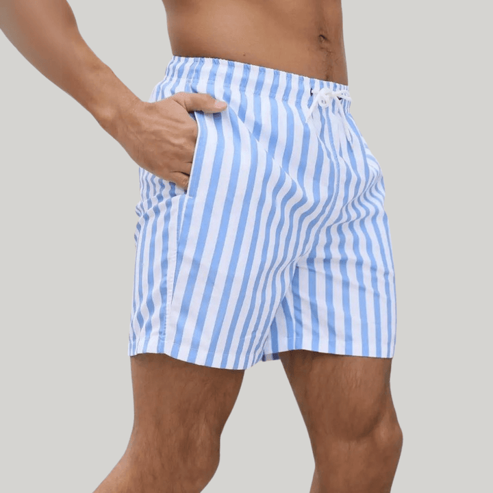 Averon Vertical-Stripe Swim Shorts product image 1