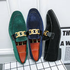 "Armand Vescari" Corduroy Loafers (Emerald Green 6) - | Zavonix