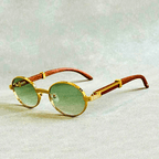 Avren WoodBlend Sunglasses — Eco - Friendly Anti - Glare UV Protection - Zavonix