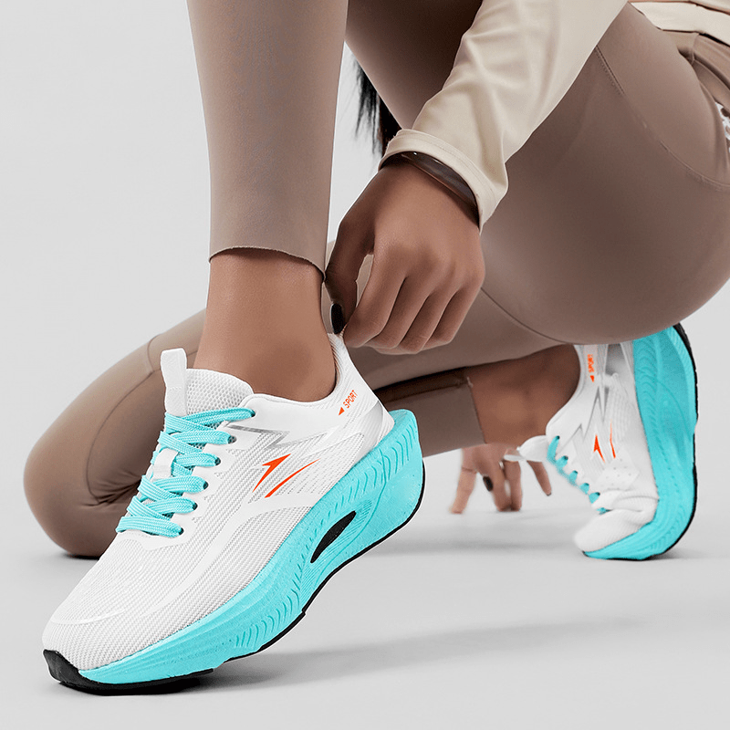 B Flex Mesh Cushioned Running Shoes Product Image 03
