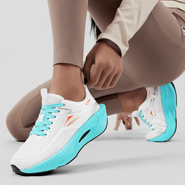 B Flex Mesh Cushioned Running Shoes Product Image 03