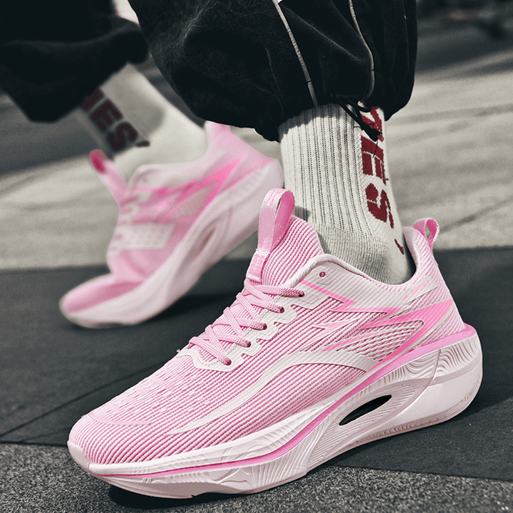 B Flex Mesh Cushioned Running Shoes Product Image 04
