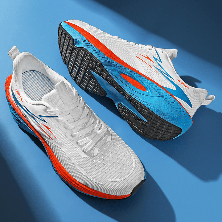 B Flex Mesh Cushioned Running Shoes Product Image 06