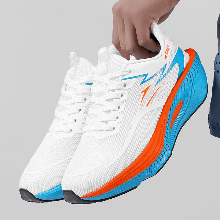 B Flex Mesh Cushioned Running Shoes Product Image 07