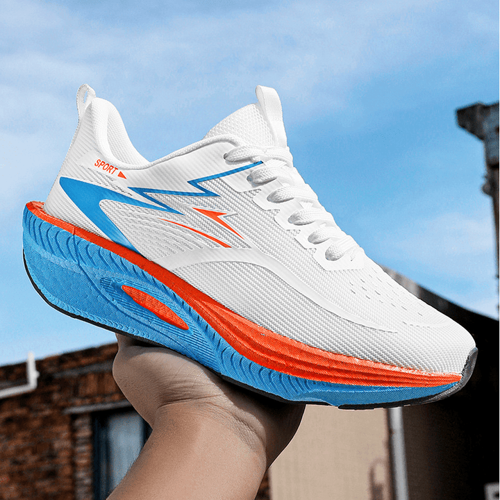 B Flex Mesh Cushioned Running Shoes Product Image 08