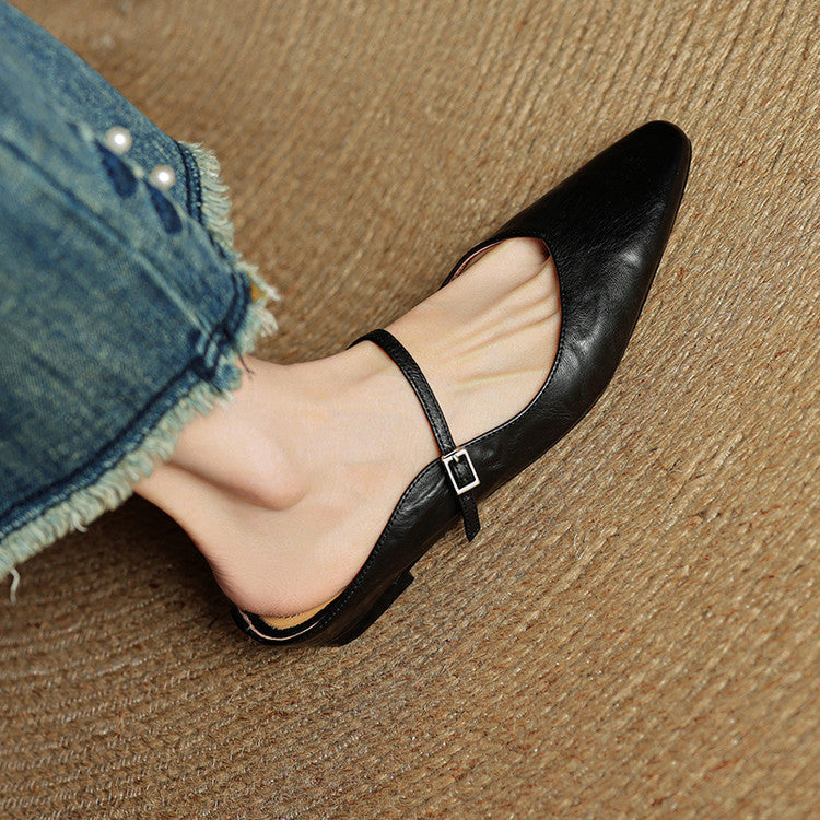 Bella Women's Mules | Genuine Leather, Comfortable Design