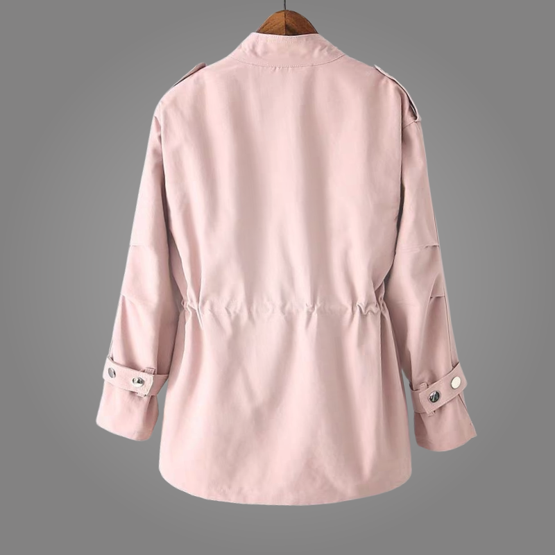 Water-Repellent Waxed Cotton Jacket for Durable Rain Protection