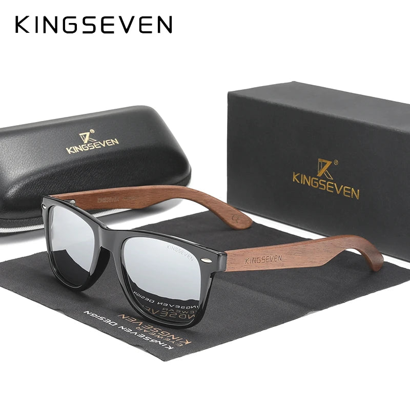 Original Polarized™ — Sleek Wood Frames, Glare-Free Vision