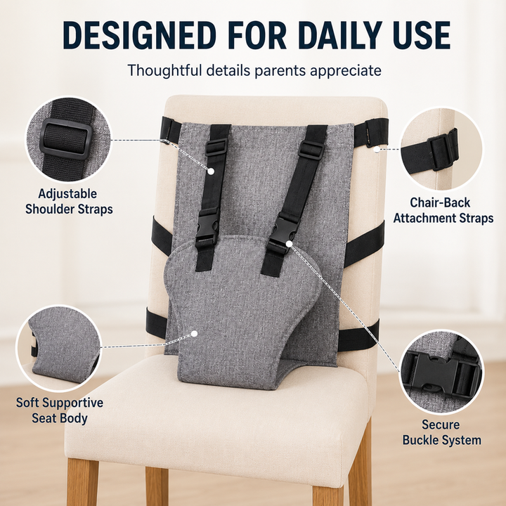 Baby Chair Harness Adjustable Five Point Product Image 07