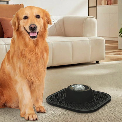 Balanced Slow Feeder Dog Bowl Silicone Lick Mat Product Image 06