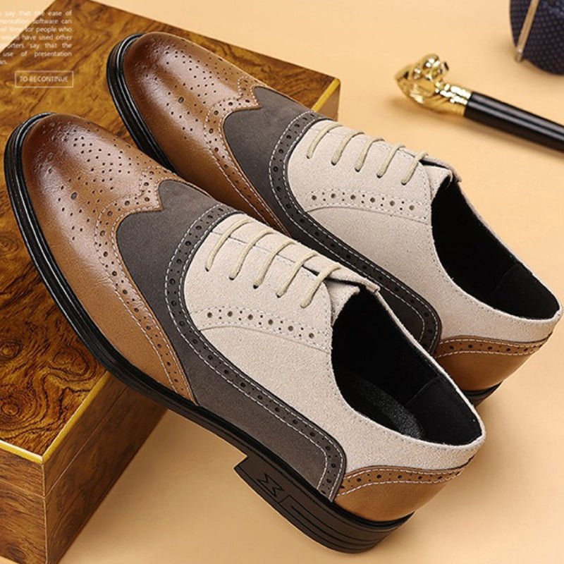 Balmando Oxford Shoes (Beige US 6 / EU 38) - | Zavonix
