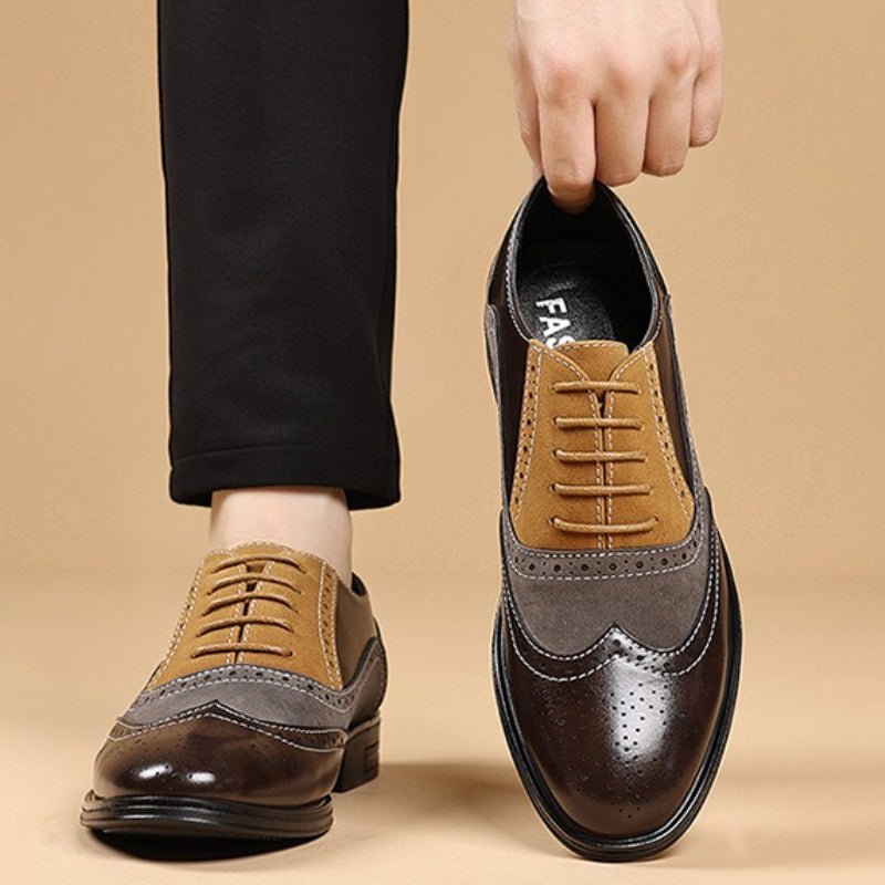 Balmando Oxford Shoes (Brown US 6 / EU 38) - | Zavonix