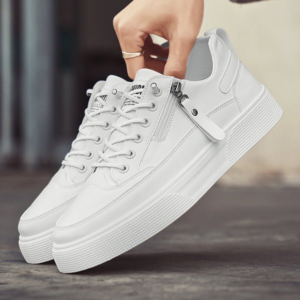Balmonte Leather Sneakers (White US 7 / EU 39) - | Zavonix