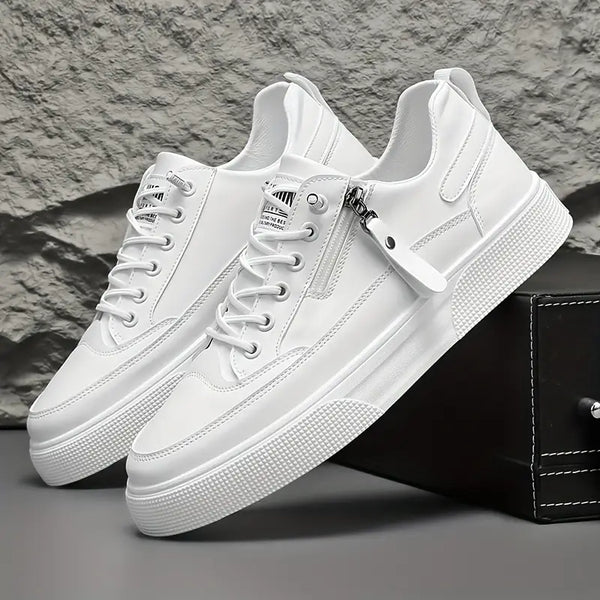 Balmonte Leather Sneakers (White US 7 / EU 39) - | Zavonix