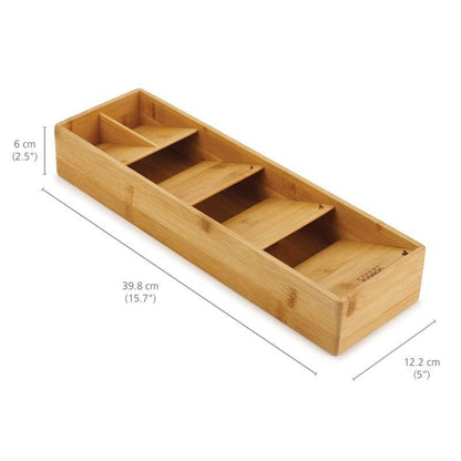 Bamboo Cutlery Organizer – Space-Saving Kitchen Drawer Solution 4