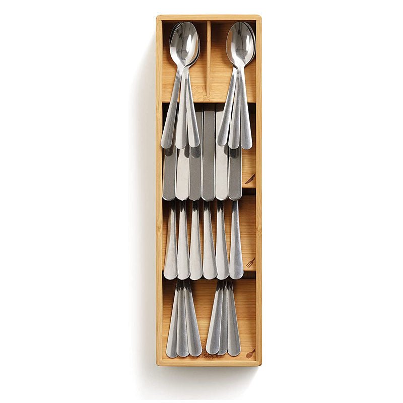Bamboo Cutlery Organizer – Space-Saving Kitchen Drawer Solution 3