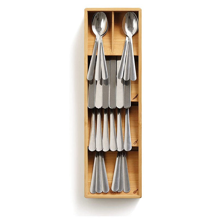 Bamboo Cutlery Organizer – Space-Saving Kitchen Drawer Solution 3