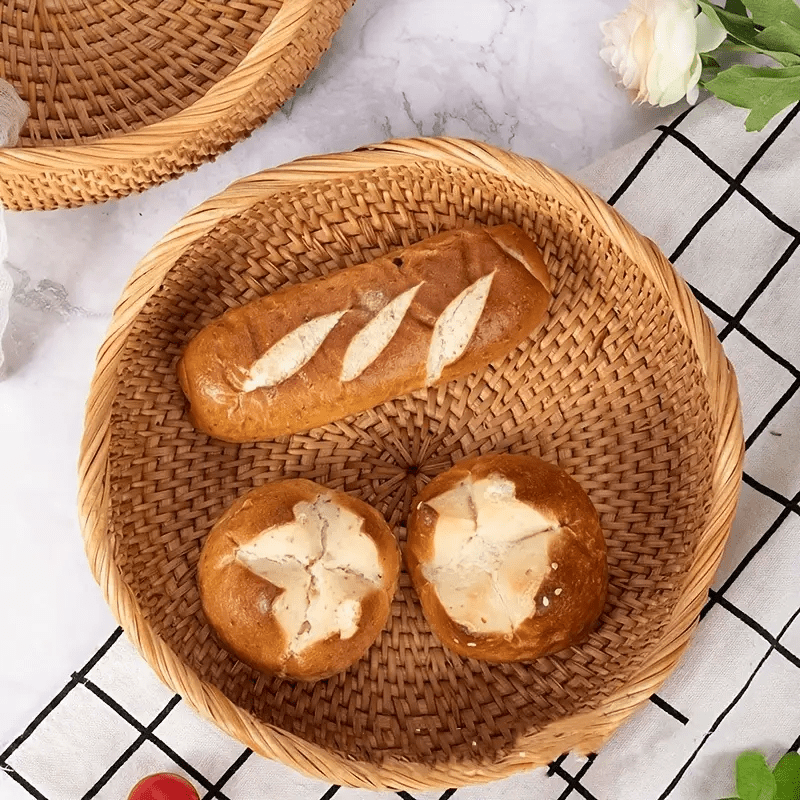Bamboo Fruit Basket – Eco-Friendly Storage for Fresh Produce – Stylish Kitchen Organizer 1