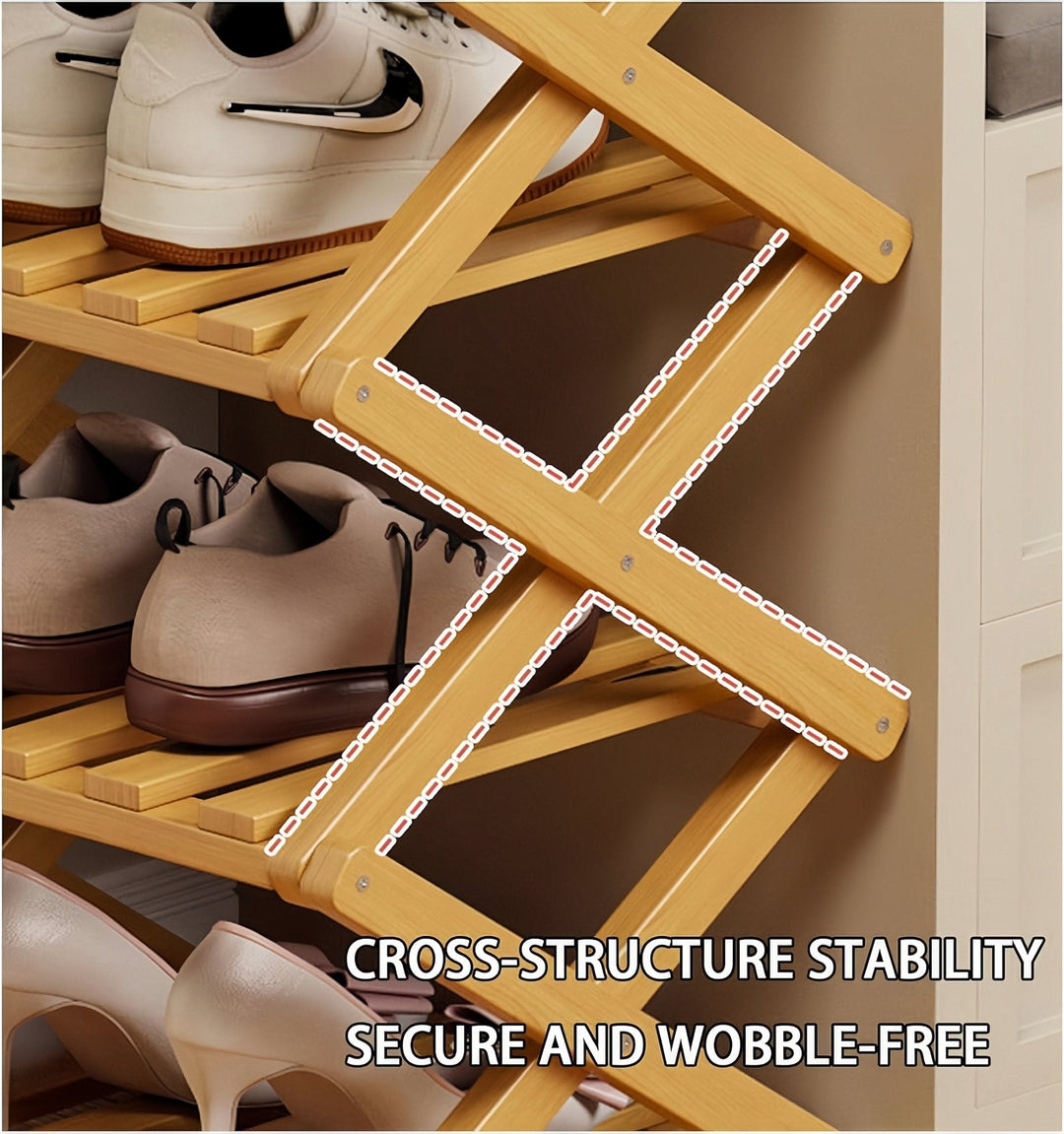 Bamboo Vertical Organizer 9 Tier Product Image 03