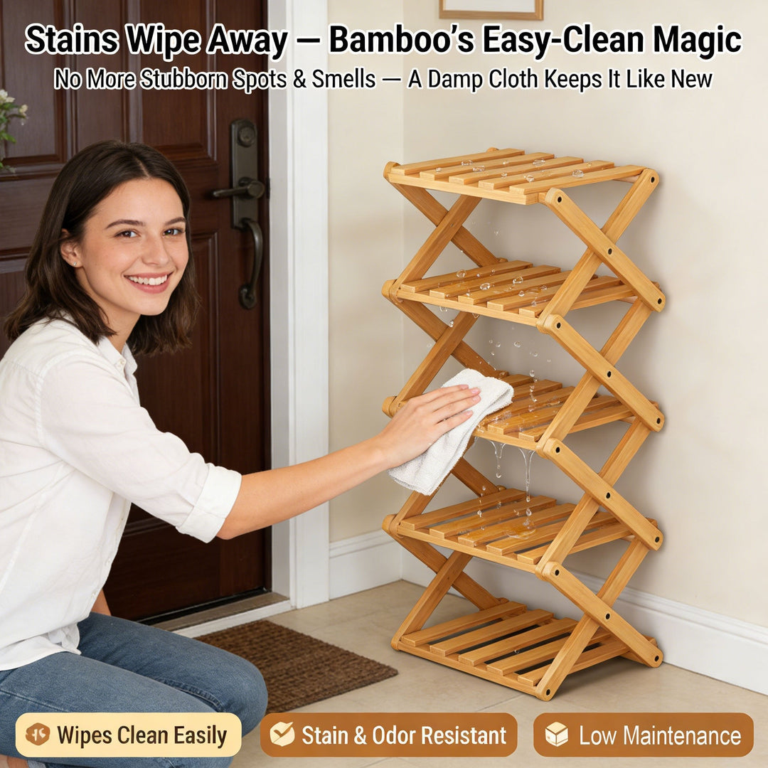 Bamboo Vertical Organizer 9 Tier Product Image 05