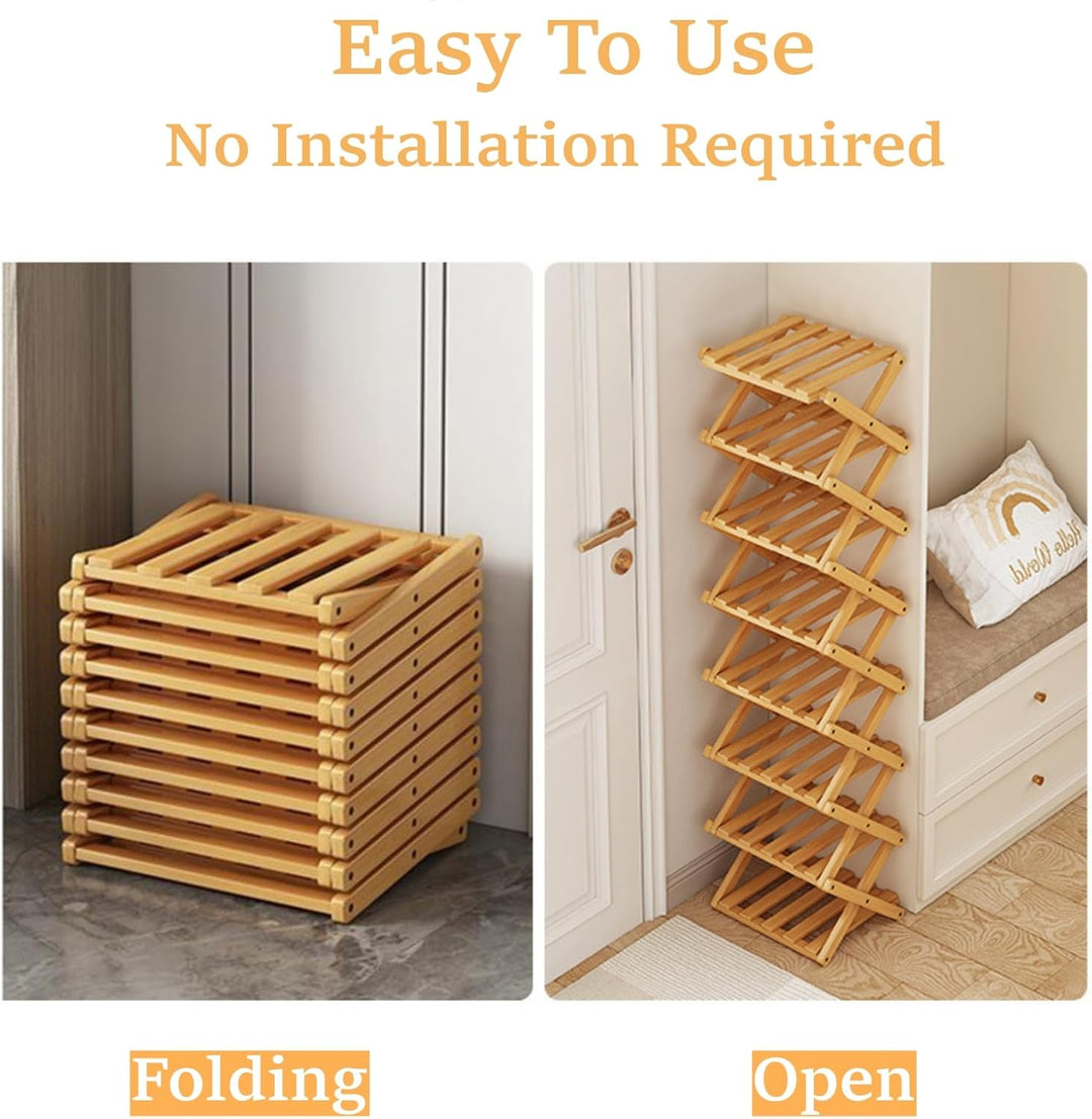 Bamboo Vertical Organizer 9 Tier Product Image 08