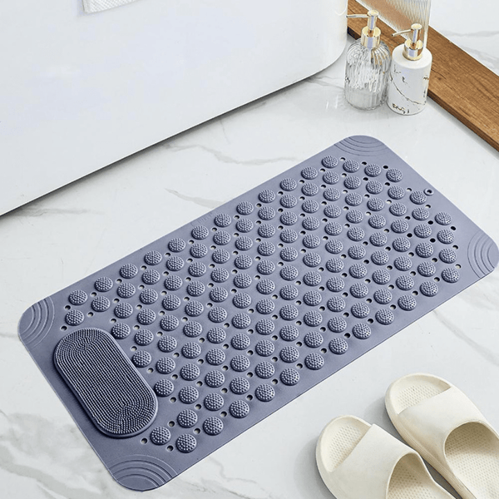 Bath Mat with Non-Slip High-Traction Design | Enhanced Safety for Bathroom Use 0