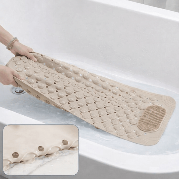 Bath Mat with Non-Slip High-Traction Design | Enhanced Safety for Bathroom Use 3