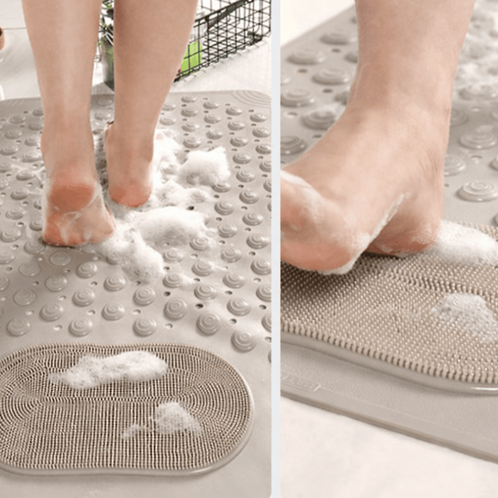 Bath Mat with Non-Slip High-Traction Design | Enhanced Safety for Bathroom Use 2