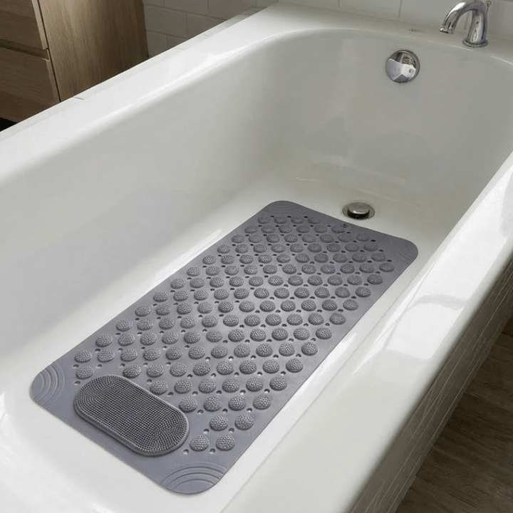 Bath Mat with Non-Slip High-Traction Design | Enhanced Safety for Bathroom Use 6