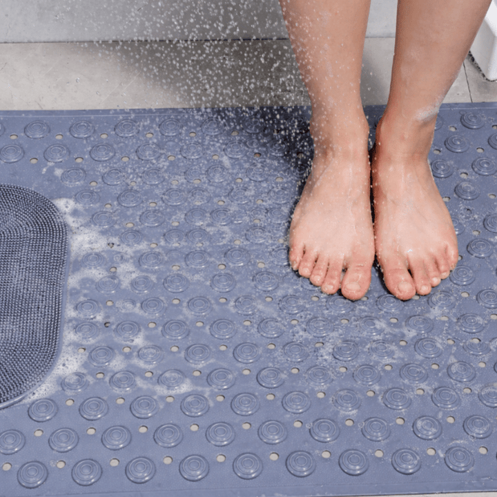 Bath Mat with Non-Slip High-Traction Design | Enhanced Safety for Bathroom Use 4