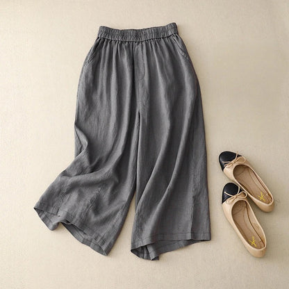 Lioren — Lightweight Linen Wide-Leg Pants for Warm Days