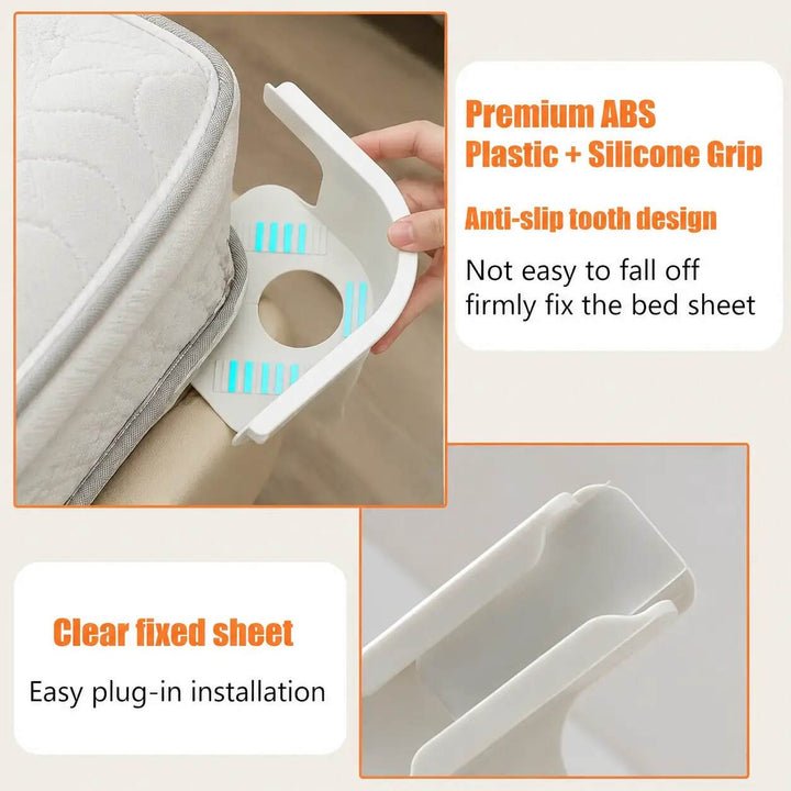 Bed Sheet Corner Holders Transparent Product Image 08