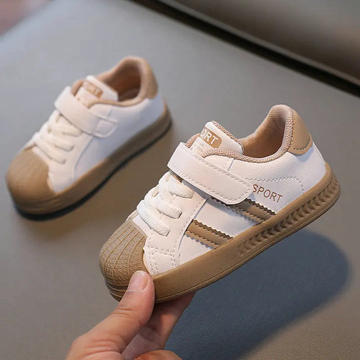 White and beige kids&