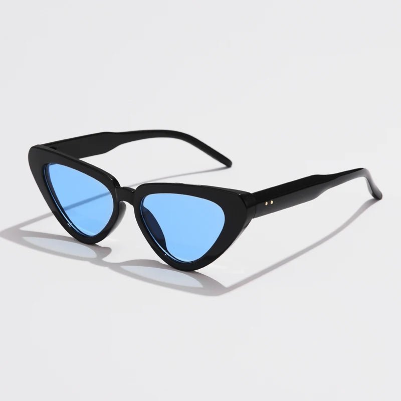 Bella Luna Cat - Eye Sunglasses (Blue ) - Sunglasses | Zavonix