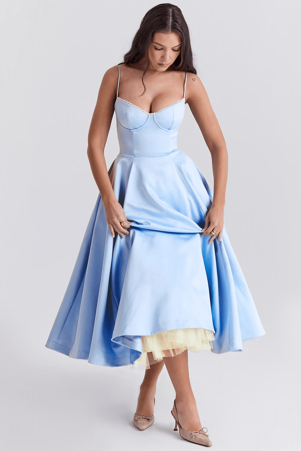 Belinda Dress (Green XS) - | Zavonix