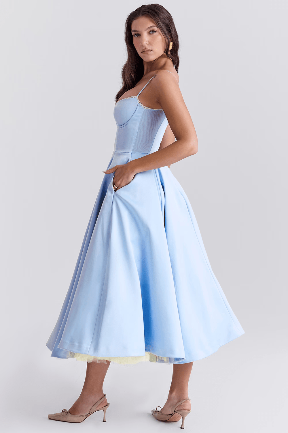 Belinda Dress (Green XS) - | Zavonix