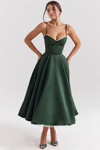 Belinda Dress (Green XS) - | Zavonix