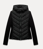 Bella Women's Puffer Jacket | Quilted Padded Design, Adjustable Hood 0