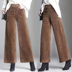 Bellagio Velveteen Trousers (Blue XS) - | Zavonix