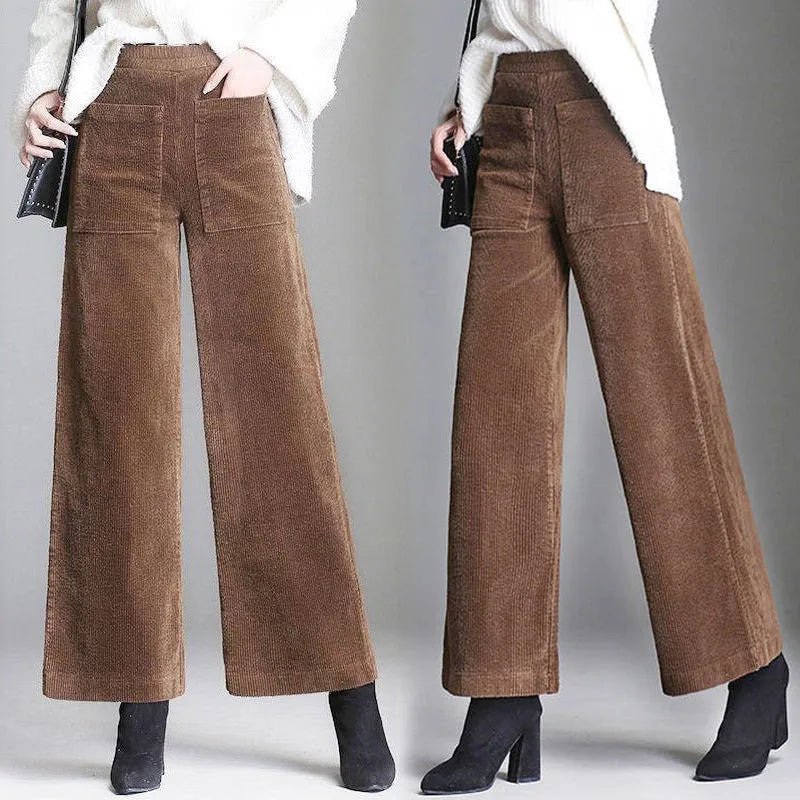 Bellagio Velveteen Trousers (Blue XS) - | Zavonix