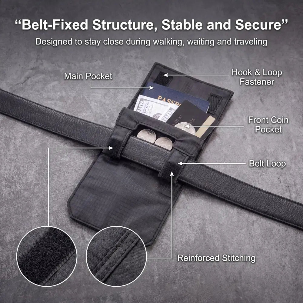 Belted Passport Pouch Product Image 05