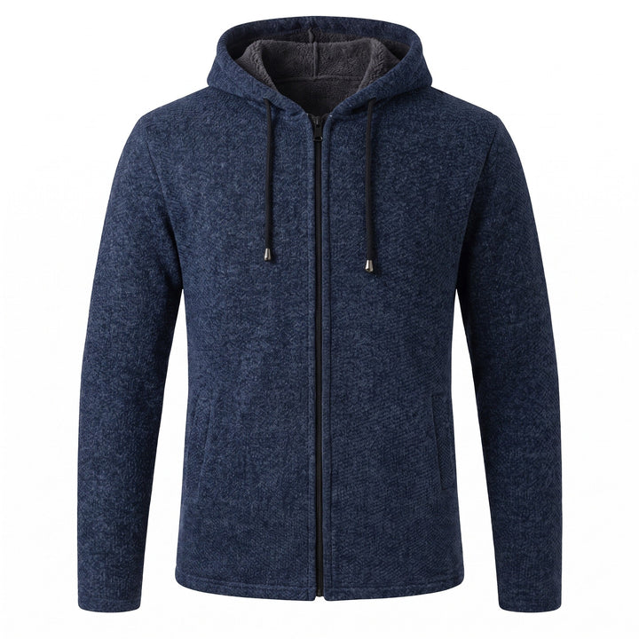 Belthaspen Fleece-Lined Hooded Knit Jacket product image 1