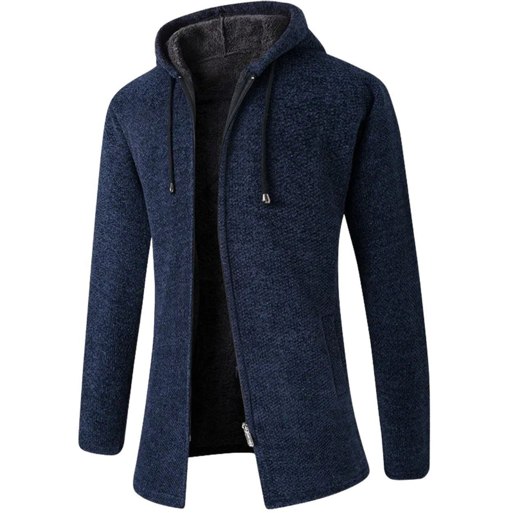 Belthaspen Fleece-Lined Hooded Knit Jacket product image 2