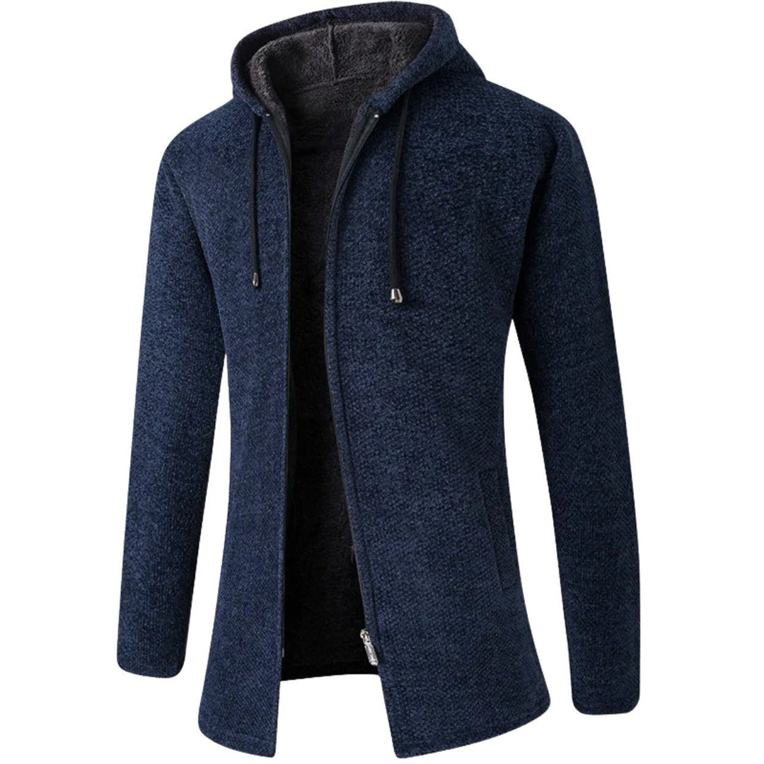 Belthaspen Fleece-Lined Hooded Knit Jacket product image 2